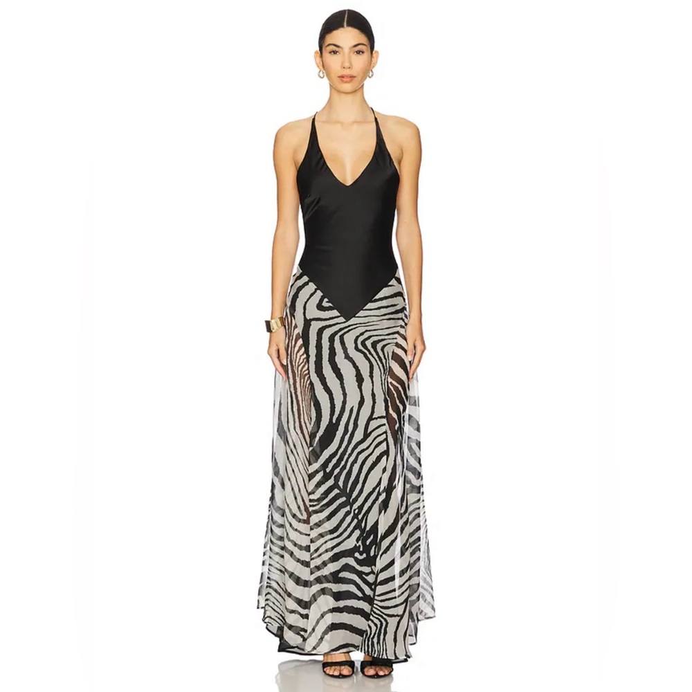 DELFI Antonella Dress in Zebra‎